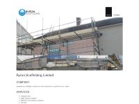 Byron Scaffoldings Byron Scaffoldings