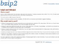 bzip2 : Home bzip2 : Home