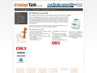 OKI C5750 LED Printer Home Page OKI C5750 LED Printer Home Page