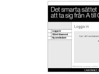 cabonnet.se Webbplatsen använder cookies