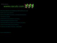 Caculo Home Page Caculo Home Page
