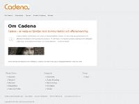 Cadena - marknadskommunikation B2B Cadena - marknadskommunikation B2B
