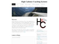 cadencecoaching.wordpress.com High Cadence Coaching Systems, Coaching, Bike&nbsp;Fitting