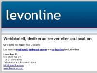 VPS:er i massor hos Levonline VPS:er i massor hos Levonline