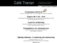 cafetranan.se Lunch meny, Cafe meny, Sm