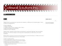 cafewall - Cafewall Solutions Inc cafewall - Cafewall Solutions Inc