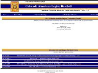 calb - :: Colorado American Legion Baseball- Since 1925 :: calb - :: Colorado American Legion Baseball- Since 1925 ::