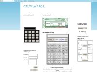 CALCULA FÁCIL CALCULA FÁCIL