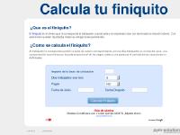 Calcula tu finiquito