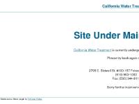 California Water Treatment &raquo; Maintenance Mode