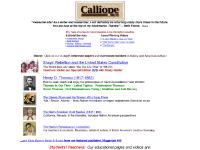 calliope.org Web Content, Writing - Editing - Indexing, Tutoring (NW Boston only)