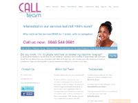 callteam.co.uk We answer your calls when you are unable to whilst projecting your professional image. As intelligent call handlers, we know exactly how to promote your brand when you are unable to, direct to your callers. callteam.co.uk We answer your calls when you are unable to whilst projecting your professional image. As intelligent call handlers, we know exactly how to promote your brand when you are unable to, direct to your callers.