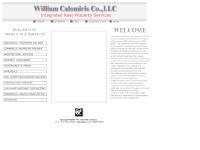 calomiris - William Calomiris Company,LLC-Intergrated Real Esatate Properties Services calomiris - William Calomiris Company,LLC-Intergrated Real Esatate Properties Services