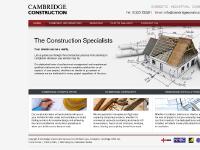 cambridgeconstruction.co.uk Services, Web Design by Chameleon Studios cambridgeconstruction.co.uk Services, Web Design by Chameleon Studios
