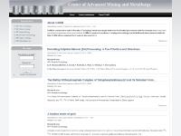 Center of Advanced Mining and Metallurgy Center of Advanced Mining and Metallurgy