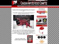 liten canadianamputeehockey.ca skärmbild