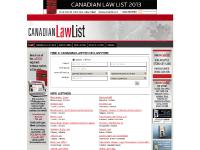 liten canadianlawlist.com skärmbild liten canadianlawlist.com skärmbild