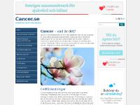 Cancer.se » Information om cancer, olika former och behandlingar Cancer.se » Information om cancer, olika former och behandlingar