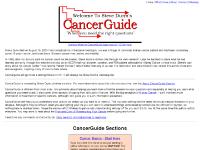 CancerGuide: Steve Dunn's Cancer Information Page