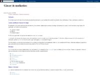 Cáncer de mediastino Cáncer de mediastino