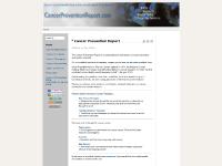 Cancer Prevention Report
