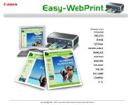 Canon Easy-WebPrint - Global Canon Easy-WebPrint - Global