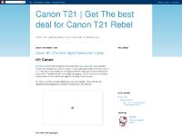 Canon T21 | Get The best deal for Canon T21 Rebel Canon T21 | Get The best deal for Canon T21 Rebel