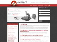 canscope.ca microscope, microscopes, microscopy systems
