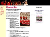 Canterbury College - Cantabile Choir Canterbury College - Cantabile Choir