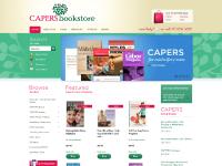 liten capersbookstore.com.au skärmbild liten capersbookstore.com.au skärmbild