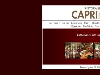 capridue.com Dryck..., Meny..., Bordsbokning