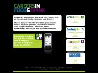 Careers in Food and Drink Careers in Food and Drink