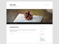 site_title | Just another WordPress site site_title | Just another WordPress site