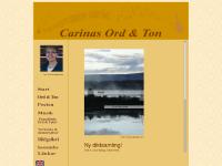 statistik för carinas-ord-ton - Välkommen till Carina Bergströms hemsida statistik för carinas-ord-ton - Välkommen till Carina Bergströms hemsida