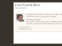 carl-fredrik.se Carl-Fredrik, Herö, KPS