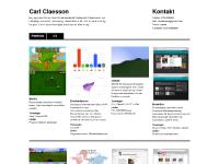 liten carlclaesson.se skärmbild liten carlclaesson.se skärmbild