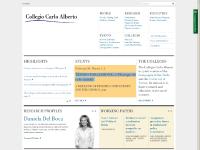 Home » Collegio Carlo Alberto