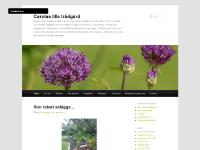 Låt dig inspireras i min trädgård Låt dig inspireras i min trädgård