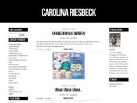 liten carolinariesbeck.blogg.se skärmbild