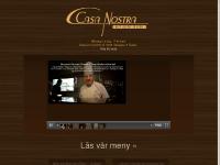 Casa Nostra | Italiensk Restaurang och Antipasti Bar | Storgatan 5, Örebro