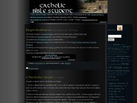 Catholic Bible Student – A Blog About the Bible, Catholicism and the Habit of Study