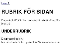 statistik för catric 