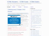 ccnaanswers.com CCNA Exam Answers, CCNA 4, CCNA Exam