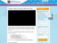 cd-ed.com Centre for Distance Education, 1.888.679.5885, Programs cd-ed.com Centre for Distance Education, 1.888.679.5885, Programs
