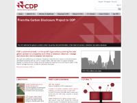 Carbon Disclosure Project - Global climate change reporting system Carbon Disclosure Project - Global climate change reporting system