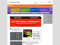 liten centreforenergy.com skärmbild