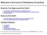 chalcedony.com Mac OS X Unwired, Tom Negrino, Dori Smith chalcedony.com Mac OS X Unwired, Tom Negrino, Dori Smith