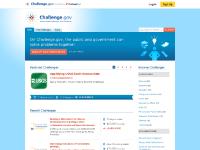The central platform for crowdsourcing US Government challenges, contests, competitions and open innovation prizes | Challenge.gov