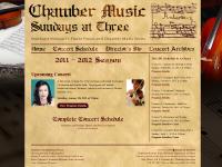 Chamber Music Sundays at Three | Home