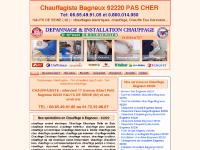 Chauffagiste Bagneux 92220 PAS CHER Tel: 06.65.49.91.05 et 0.800.014.050 HAUTS DE SEINE ( 92 ) : chauffage ecologique, chauffage rayonnant, chauffage central bois...